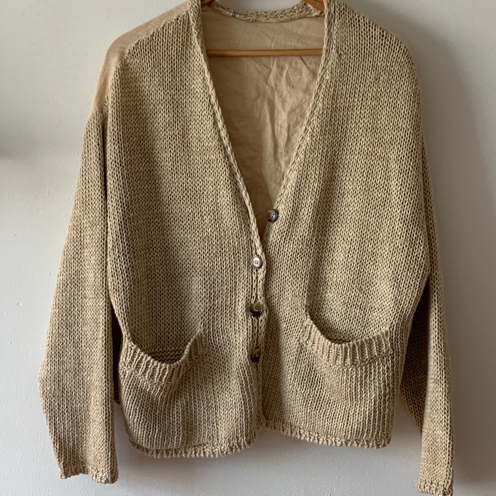 Cotton Hemp Linen Cardigan